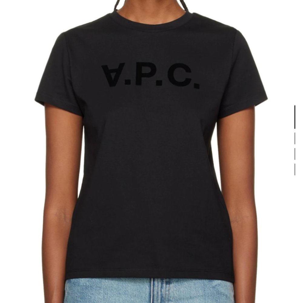 A.P.C. logo-print cotton t-shirt